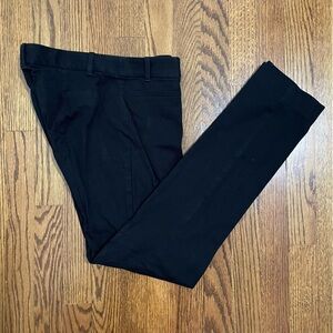 J. by J.Crew Black Trouser Straight Leg Women's Size 4R